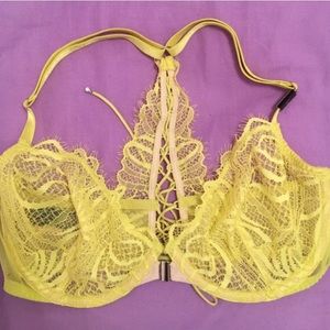 Neon yellow unlined bralette